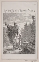 Hakon Jarl opfert seinen Sohn