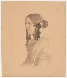 Damenporträt (Helene v. Germadt)