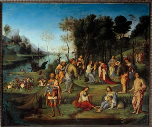 Allegorie des Hofes von Isabelle d