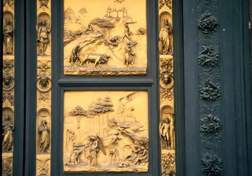 Die Paradiestür, Baptisterium, Florenz, Italien, 1425-1452