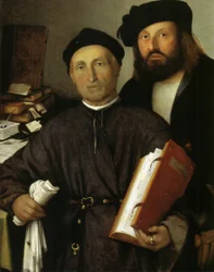 Der Arzt Giovanni Agostino della Torre und sein Sohn Niccolò, ca. 1515
