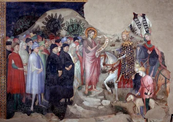 Johannes der Täufer predigt