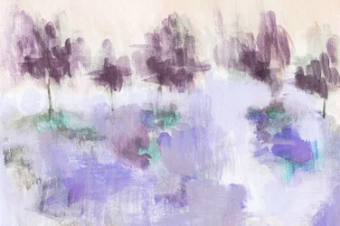Gelassene violette Landschaft