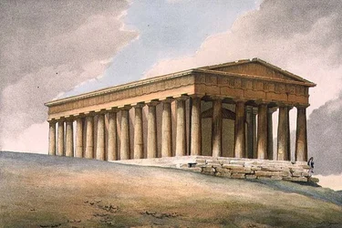 Der Tempel des Theseus in Athen