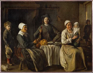 Die glückliche Familie, auch Die Rückkehr der Taufe