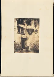 Treppen und Eingang eines Renaissancegebäudes