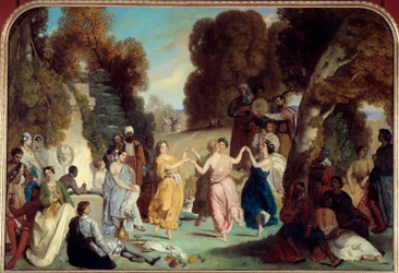 La danse des Muses (1851)