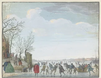 Winterlandschaft mit Eislust