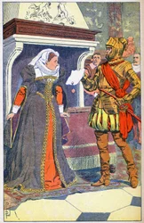 Verhaftung von Marie Stuart im Jahr 1567