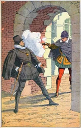 Ermordung von Wilhelm I. dem Schweigsamen in Delft, 1584
