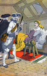 Verhaftung der Patrone