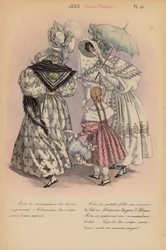 Französische Mode: 1833, Louis-Philippe