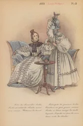 Französische Mode: 1833, Louis-Philippe
