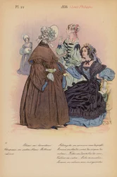 Französische Mode: 1836, Louis-Philippe