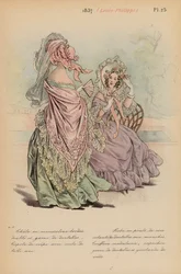 Französische Mode: 1837, Louis-Philippe