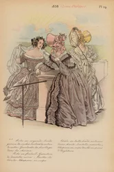 Französische Mode: 1838, Louis-Philippe