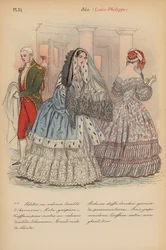 Französische Mode: 1840, Louis-Philippe
