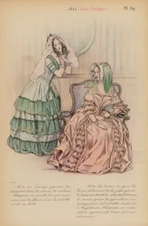 Französische Mode: 1842, Louis-Philippe