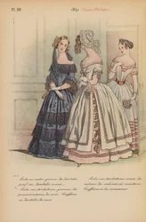Französische Mode: 1842, Louis-Philippe