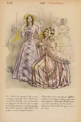 Französische Mode: 1848, 2. Republik