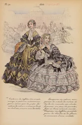 Französische Mode: 1856, Napoleon III