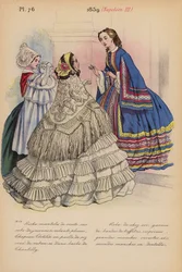 Französische Mode: 1859, Napoleon III