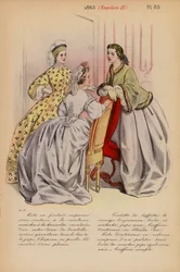 Französische Mode: 1863, Napoleon III