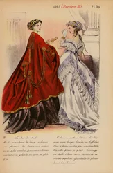 Französische Mode: 1865, Napoleon III