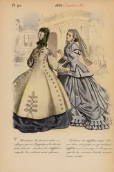 Französische Mode: 1866, Napoleon III