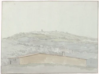 Ansicht von Montefusco (Voyage en Italie, en Sicile et à Malte - 1778)