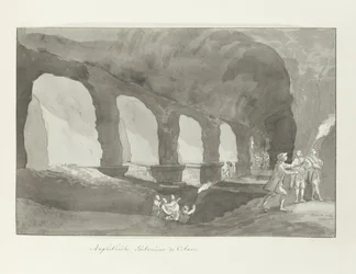 Untergeschoss des Amphitheaters von Catania