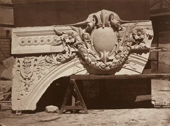 Ornamentale Skulptur aus der Pariser Oper (Detail)