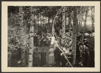 [Gruppe im Wald]