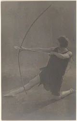 Kniender Bogenschütze