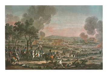 Schlacht bei Wagram, 7. Juli 1809, ca. 1850