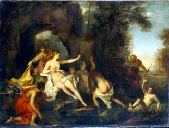 Diana und Actaeon, 1732
