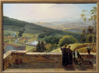 Das Arno-Tal, Blick von Vallombrosa