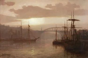 Sunderland Hafen, 1899