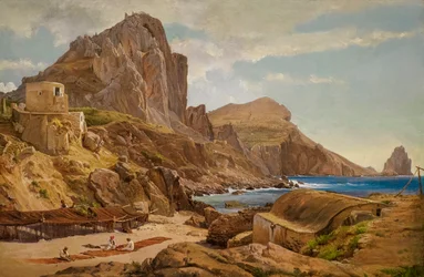 Marina Piccola, Capri ca. 1844
