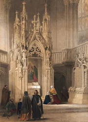 Altar in der Kathedrale, Regensburg, Blatt 8 aus 