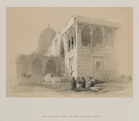 Ägypten und Nubien, Band III: Eines der Gräber der Kalifen, Kairo