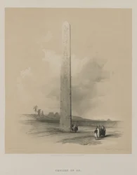Ägypten und Nubien, Band II: Obelisk von Heliopolis