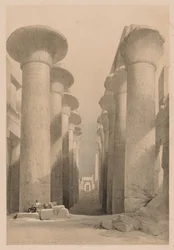 Ägypten und Nubien: Band I - Nr. 20, Große Halle in Karnak, Theben