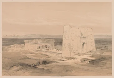 Ägypten und Nubien: Band I - Nr. 34, Tempel von Edfou. Antikes Apollinopolis, Oberägypten