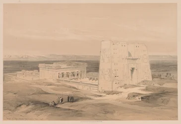 Ägypten und Nubien: Band I - Nr. 34, Tempel von Edfou. Antikes Appolinopolis, Oberägypten