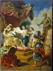 Die Kaiserin Elisabeth von Russland als Kunstmäzenin