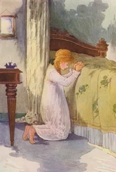 Illustration für Heidi von Johanna Spyri