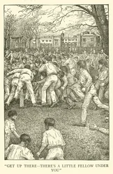 Illustration für Tom Browns Schulzeit