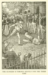 Illustration für Tom Browns Schulzeit