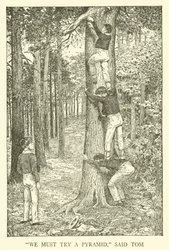 Illustration für Tom Browns Schulzeit